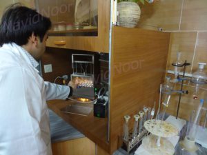 white petroleum jelly labratory