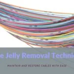 Methods for removing cable jelly during repairs